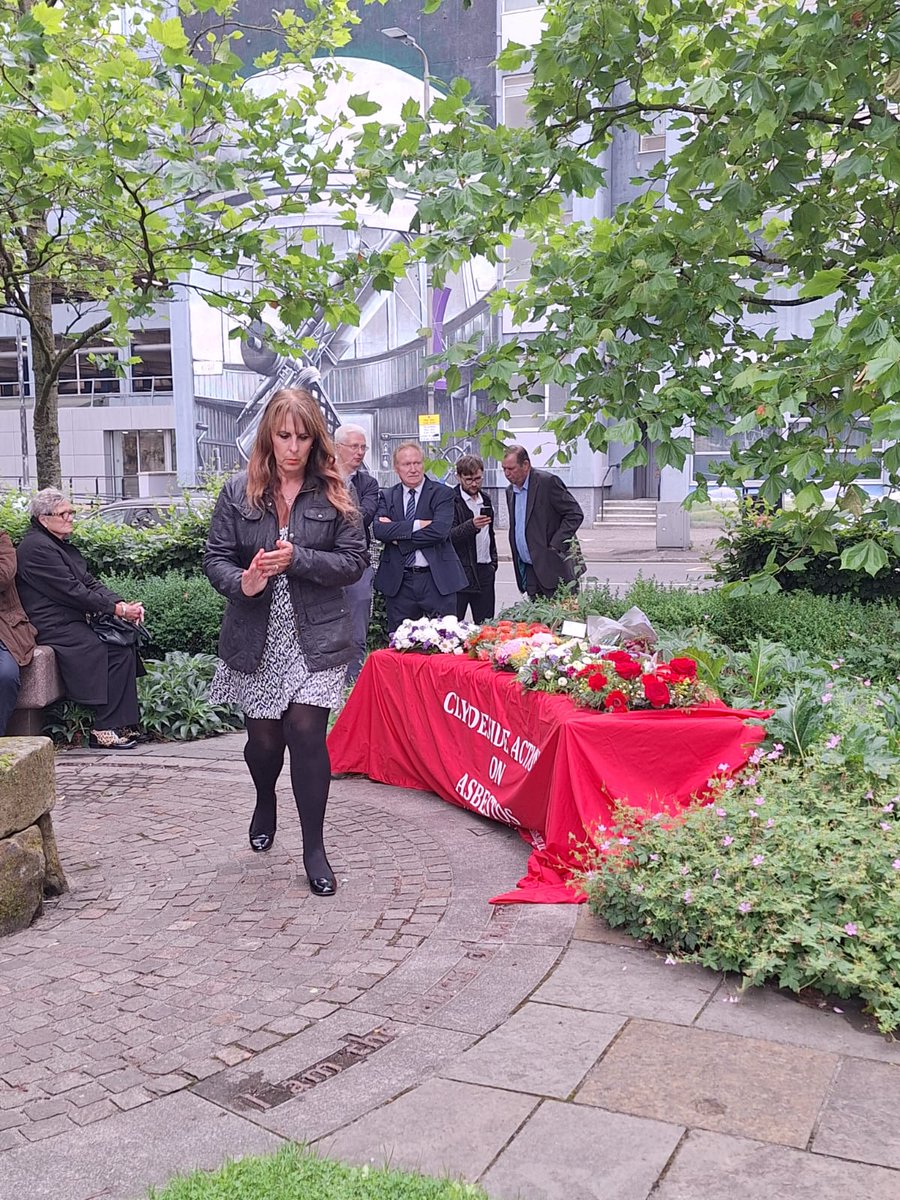 Today is #ActionMesotheliomaDay and I'm proud to have attended the event in Glasgow with <a href="/caamesoscot/">Action on Asbestos</a> to remember those affected by #mesothelioma and to end this terrible #asbestos legacy  <a href="/ALPAsbestos/">Asbestos Law</a>