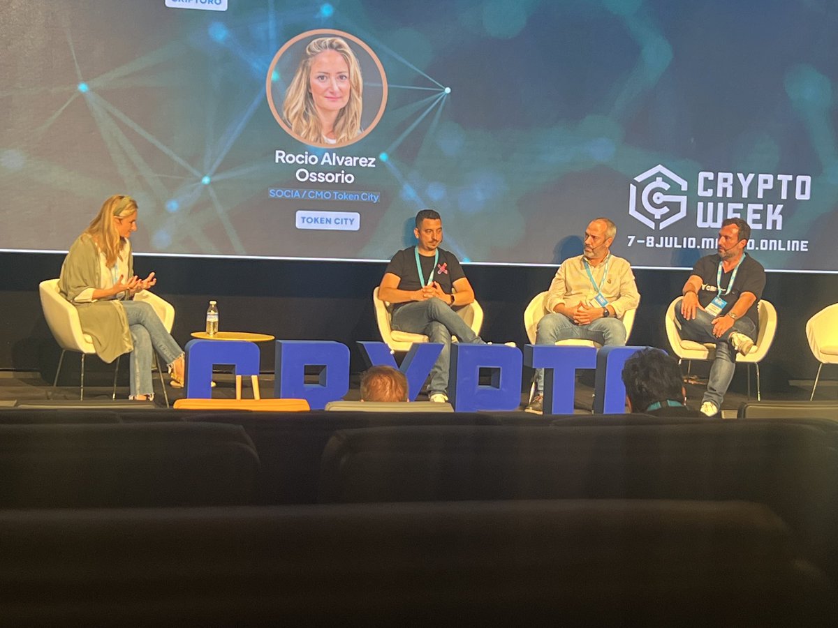 Sergi_XHYPE's tweet image. Our CFO Carlos Morillo in a discussion panel with @Cryptopocket_io &amp;amp; @CriptoroEs 
🔥🔥🔥🔥🔥🔥🔥🔥🔥🔥🔥🔥