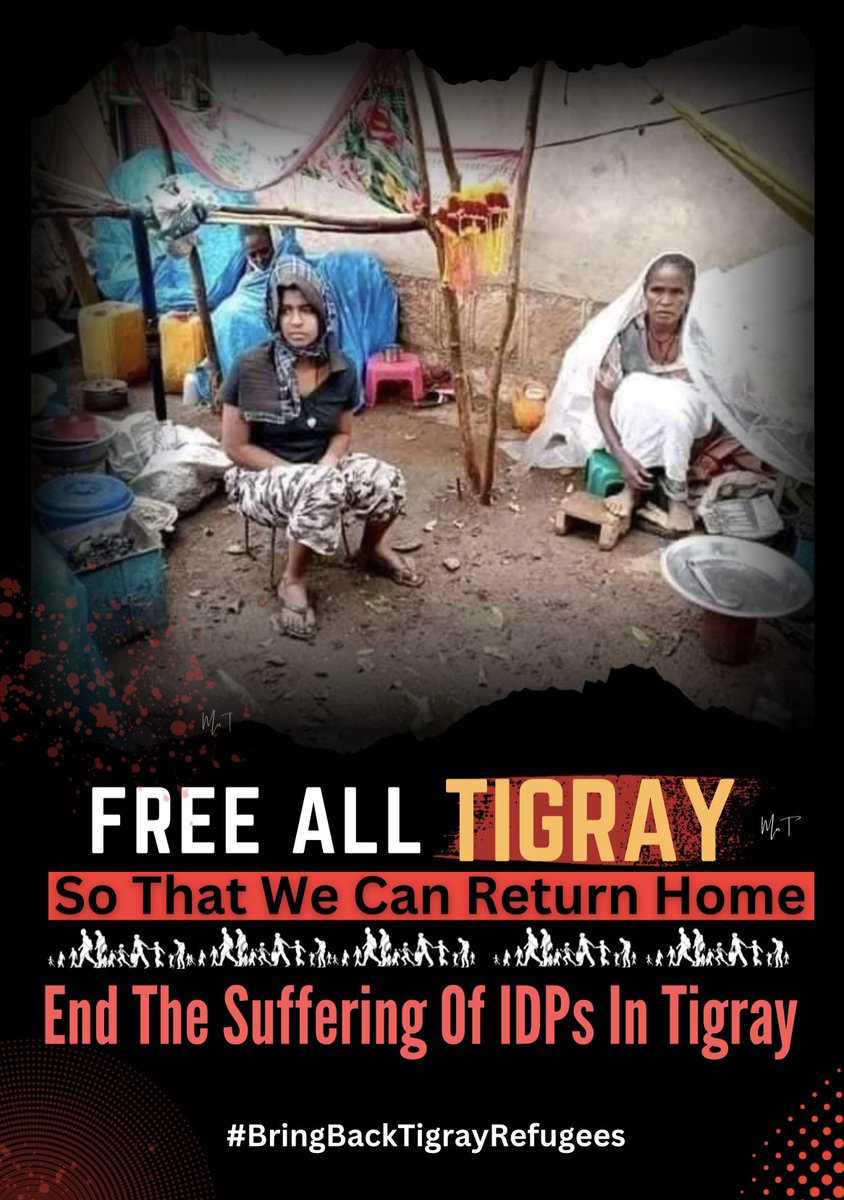 There were 2.75 million internally displaced persons in 2022, meaning a total of 52 % of #Tigray's population fled their home. #BringBackTigrayRefueegs #AmharaOutOfTigray @EUatUN @ICRC @Refugees @BradSherman @RolandKobia @SecBlinken @MikeHammerUSA @AduAdu810