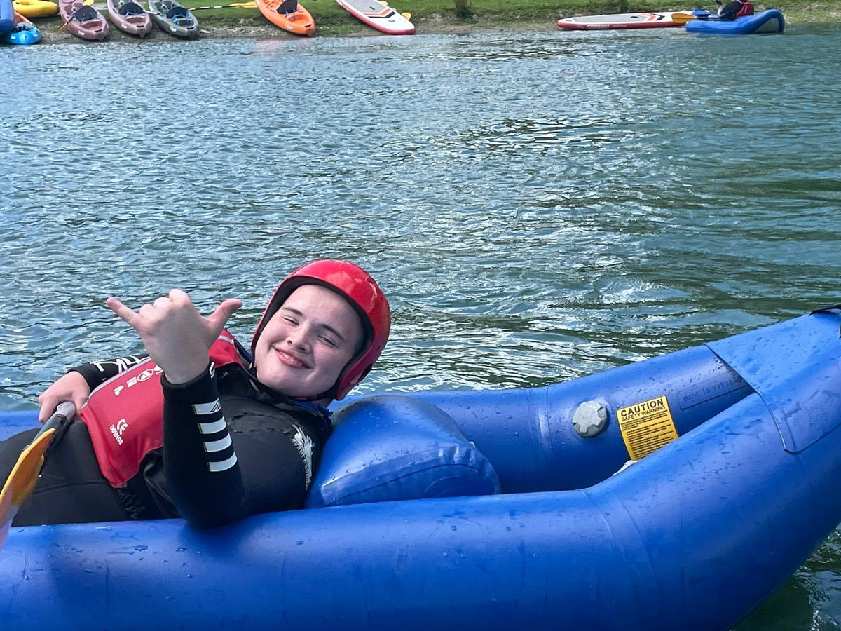 Brilliant day for our @PrincesTrustWal Year 9 and 10 pupils…. gorge walking, river swimming and having lots of fun on a lake with anything that floats!!!! 💦 🛶 ☀️ 🚣‍♀️🏄🐍 @BryntirionComp @PrincesTrust