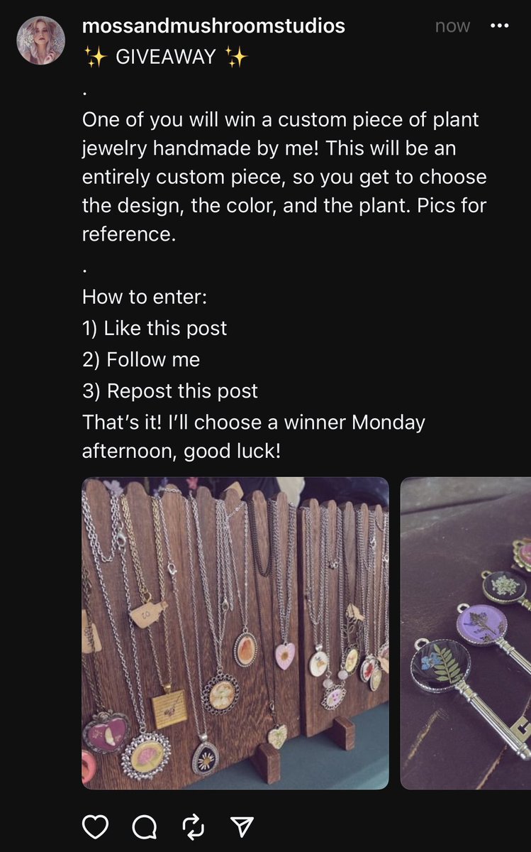 I’m hosting a lil giveaway on threads!