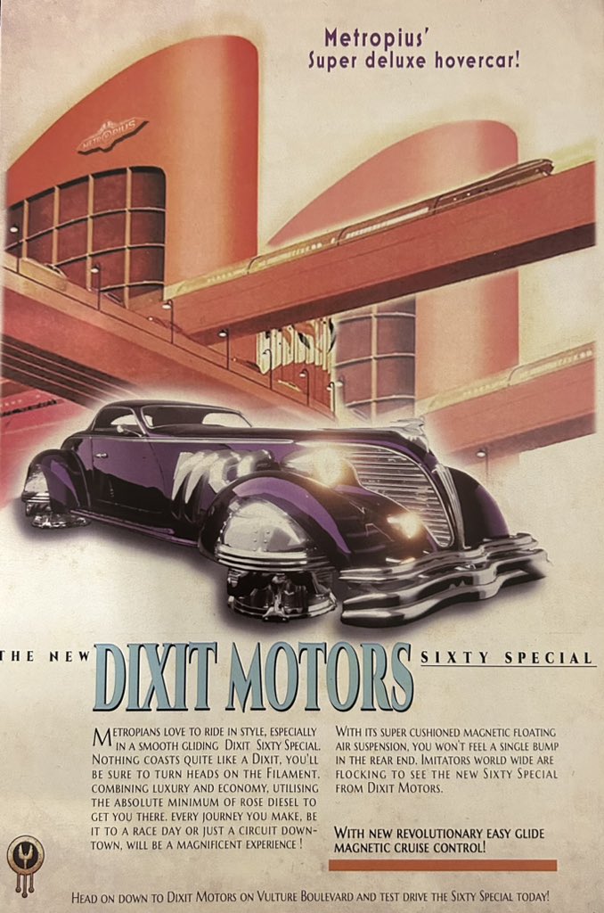 Metropius: A Retro-Futuristic Sci-Fi World tweet media