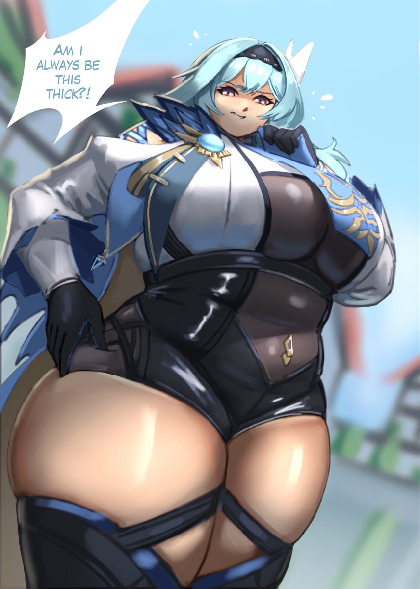 errorxsu's tweet photo. Eula realized something 
#Eula #GenshinImpact https://t.co/owr2oVAMAc