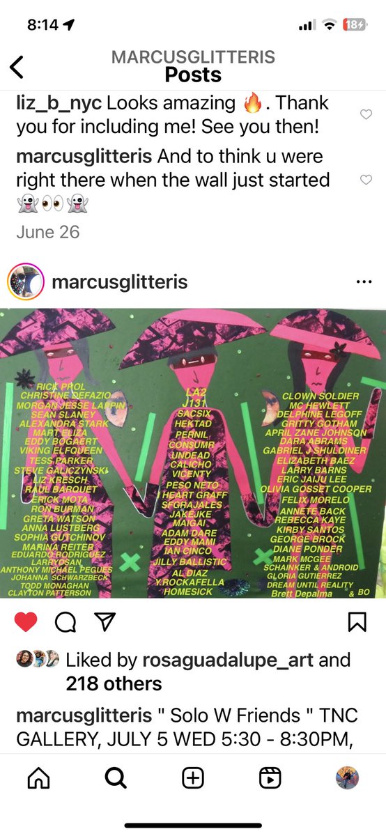 defazio_arts's tweet photo. Check out my work in this salon style wall of hot art Theater for the New City curated by Marcus Glitteris 

First Avenue and First Street 
NYC  #StreetArt #graffiti #newyorkcityart #lowereastsideart #popart #basquiat #andywarhol https://t.co/GU6c0iBiY7