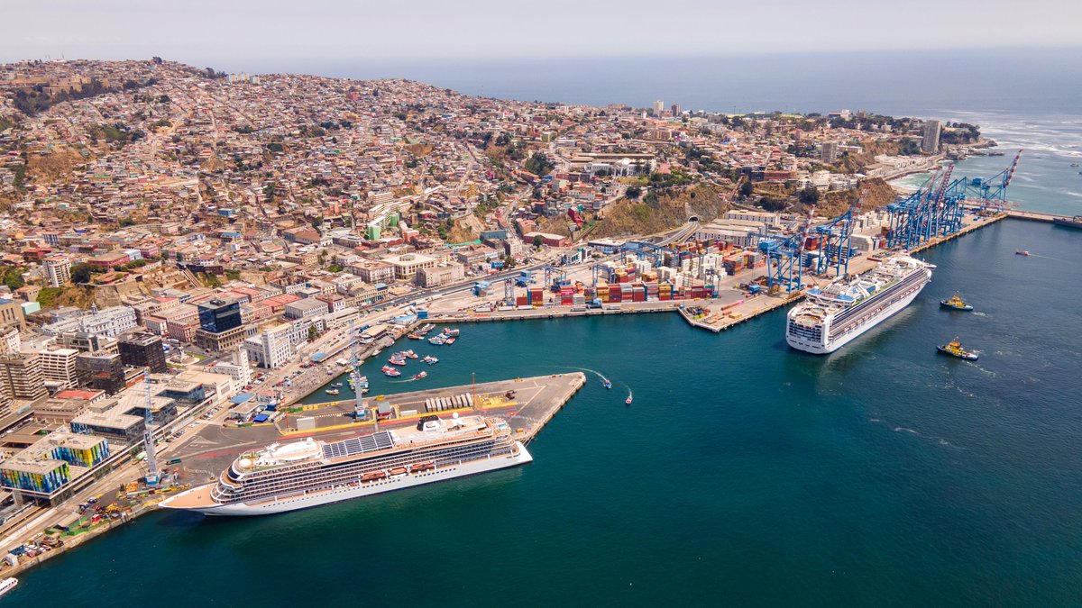 Confirman 30 cruceros para temporada de cruceros 2023-2024 en Valparaíso 🚢 El primer arribo está programado para el próximo 13 de octubre y según programación, se esperan cinco recaladas dobles de naves de pasajeros en <a href="/PortValparaiso/">Puerto Valparaíso</a>.
Más información ➡️qrcd.org/3VVb