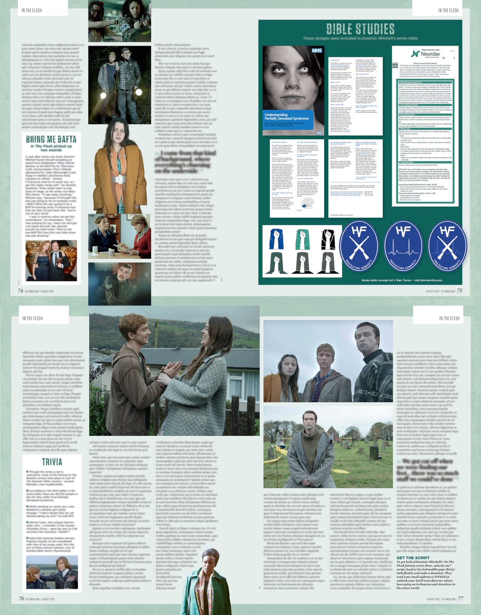 SPECIAL ANNOUNCEMENT:
<a href="/SFXmagazine/">SFX magazine</a> have done a huge feature on #InTheFlesh. It’s available to buy Wednesday 12th July. (Remember to donate: gofund.me/421a58dc)
Get it! Get it! Get It!