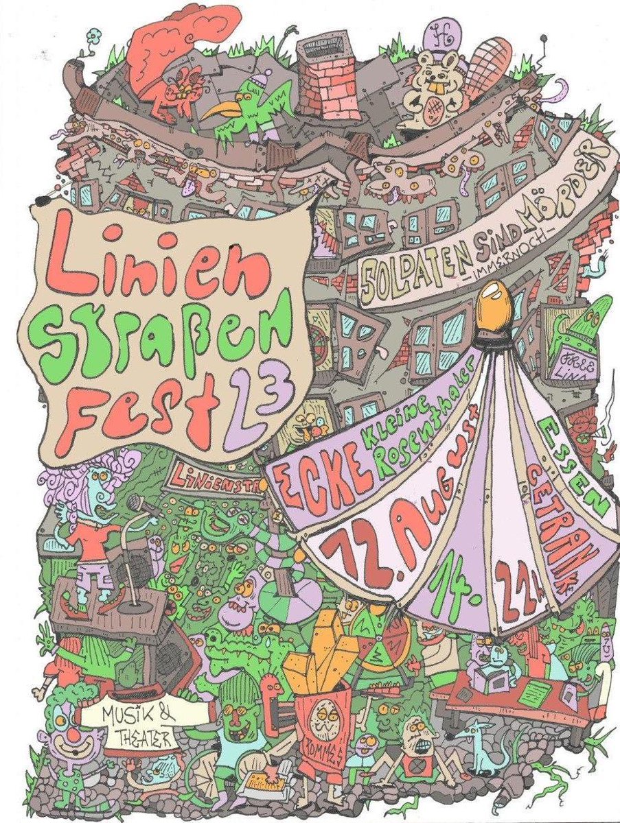 linie206's tweet photo. ✨Linienstraßenfest ✨ Linie206 Street Festival ✨ Fête de rue de Linie206✨
https://t.co/Va3bpwAvsW
Samstag I 12. August 2023 I 14-21h
Kleine Rosenthaler Straße Ecke Linienstr.
Musik, Getränke, Essen, Performances
Für mehr Gemeinschaft in unseren Miezen! Wir bleiben alle! (1/3) https://t.co/W3ryBQF8rH