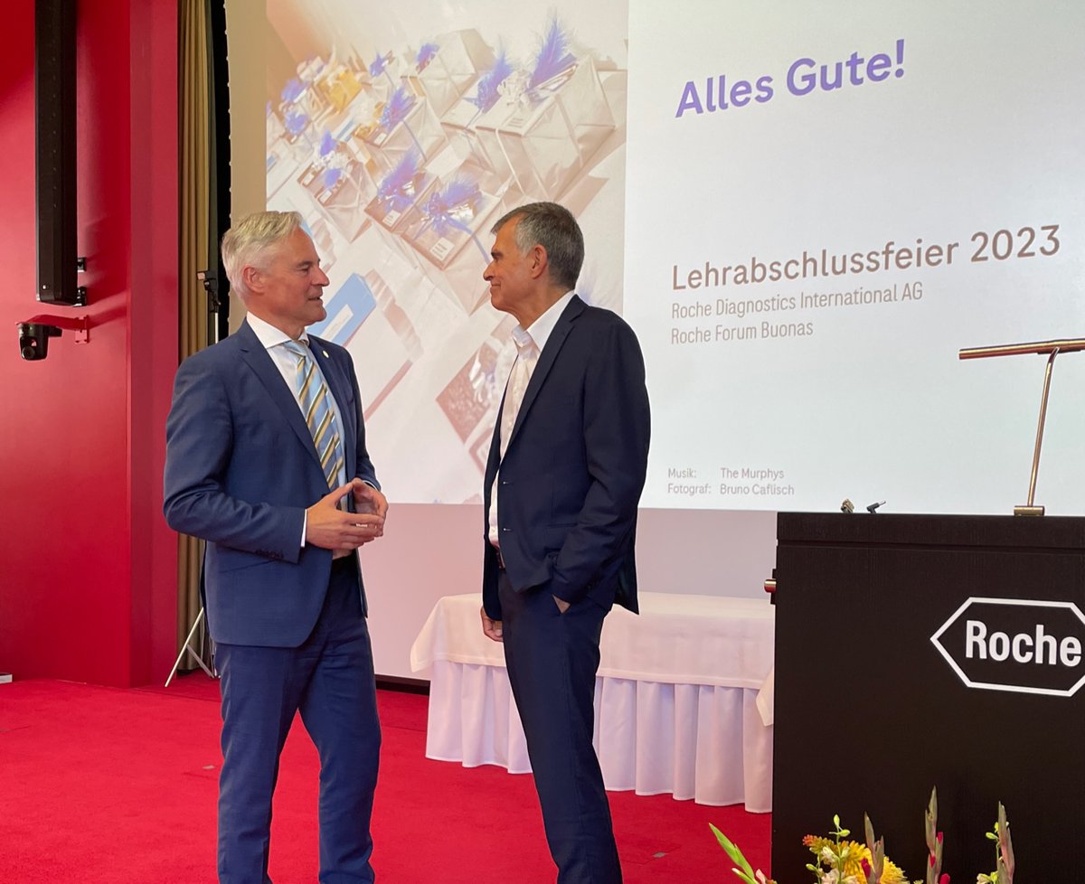 Matthias Michel (@michelzug) on Twitter photo đGratulation! Ein besonderer #Meilenstein im Leben der Lernenden: Heute feiern wir bei und mit <a href="/roche_schweiz/">Broken link POC ro0od</a> Diagnostics. Wir feiern unsere jungen #Professionals!
Unser Berufsbildungssystem ist einzigartig. Als Politiker engagiere ich mich fĂŒr den Erhalt dieser Standards. đGratulation! Ein besonderer #Meilenstein im Leben der Lernenden: Heute feiern wir bei und mit <a href="/roche_schweiz/">Broken link POC ro0od</a> Diagnostics. Wir feiern unsere jungen #Professionals!
Unser Berufsbildungssystem ist einzigartig. Als Politiker engagiere ich mich fĂŒr den Erhalt dieser Standards.