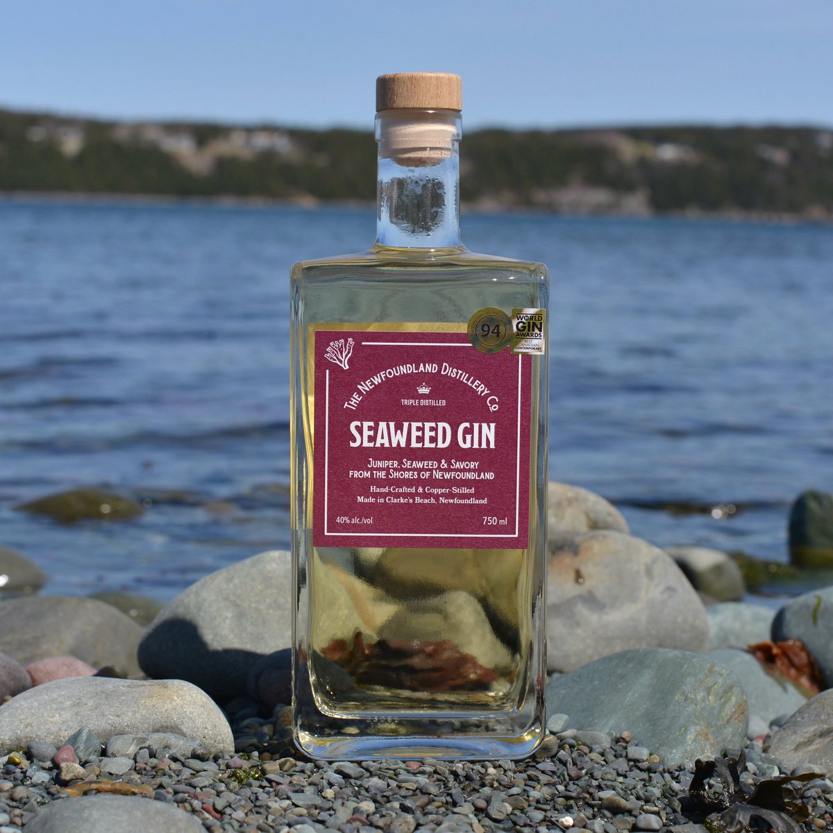 ‘Careful creature made friends with time…’ Our multiple award-winning Seaweed Gin is slightly salty &amp; full of juniper; it’s like being in an ocean mist next to a herb garden. Perfect in a classic G&amp;T or in your favourite cocktail.