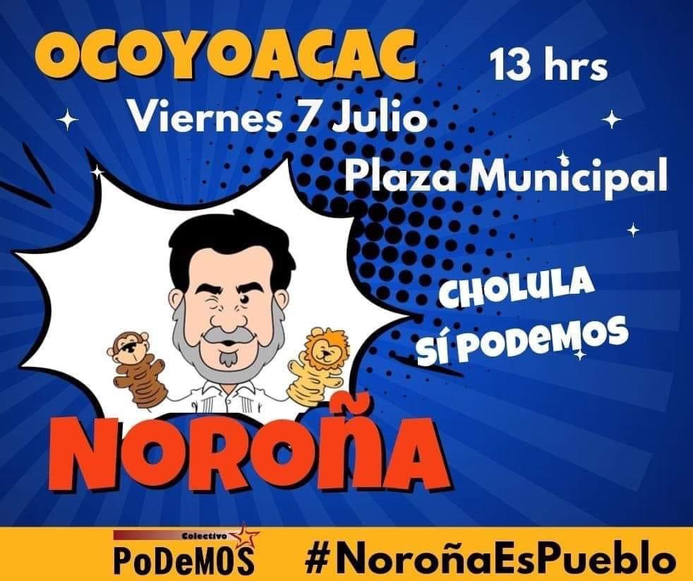 rosendomarind's tweet image. El pueblo decide, Noroña el que sigue.

Ocoyoacac
#NoroñaEsPueblo 

Mañana frente a Palacio Municipal. 

#SiPoDeMOS