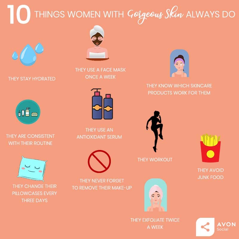 LadiesPandC's tweet photo. You know when you see individuals with the most superb skin and you wonder how they do it it? It's like the healthy eating rule of 80/20 but for your skin. For your skin it would be 80% lifestyle, 20% skincare - interesting right? ⚖
#SkincareRoutine #TreatYourSkin #Avon https://t.co/5bZWdvyXjo