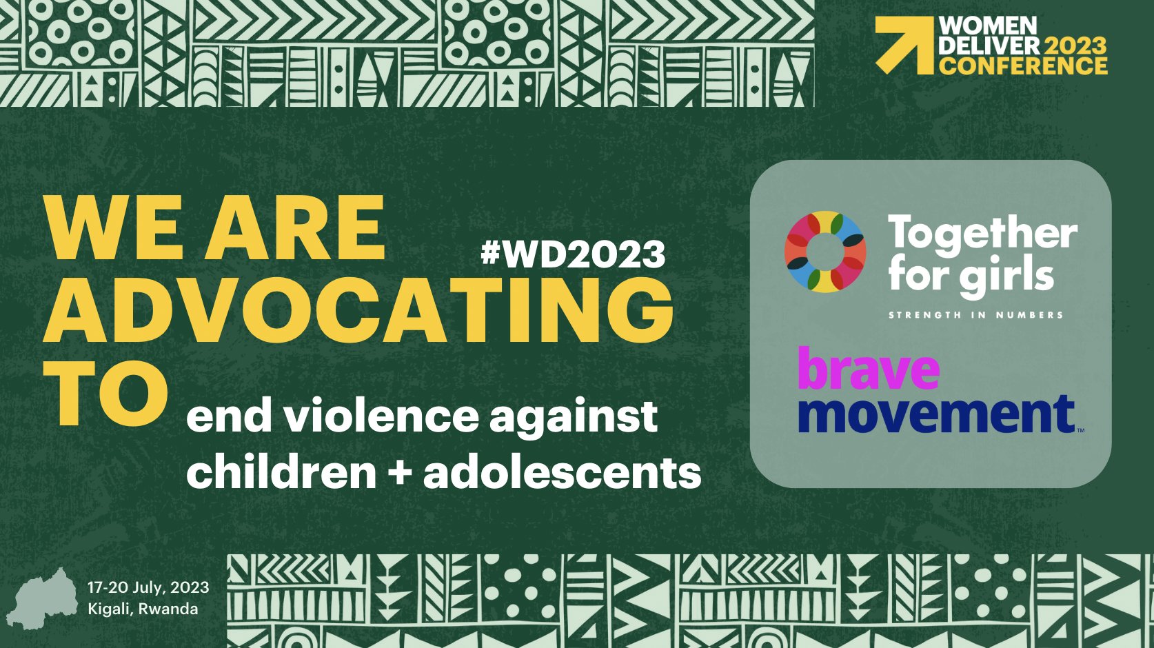 Together for Girls on Twitter "📣 Heading to WD2023 + GirlsDeliver