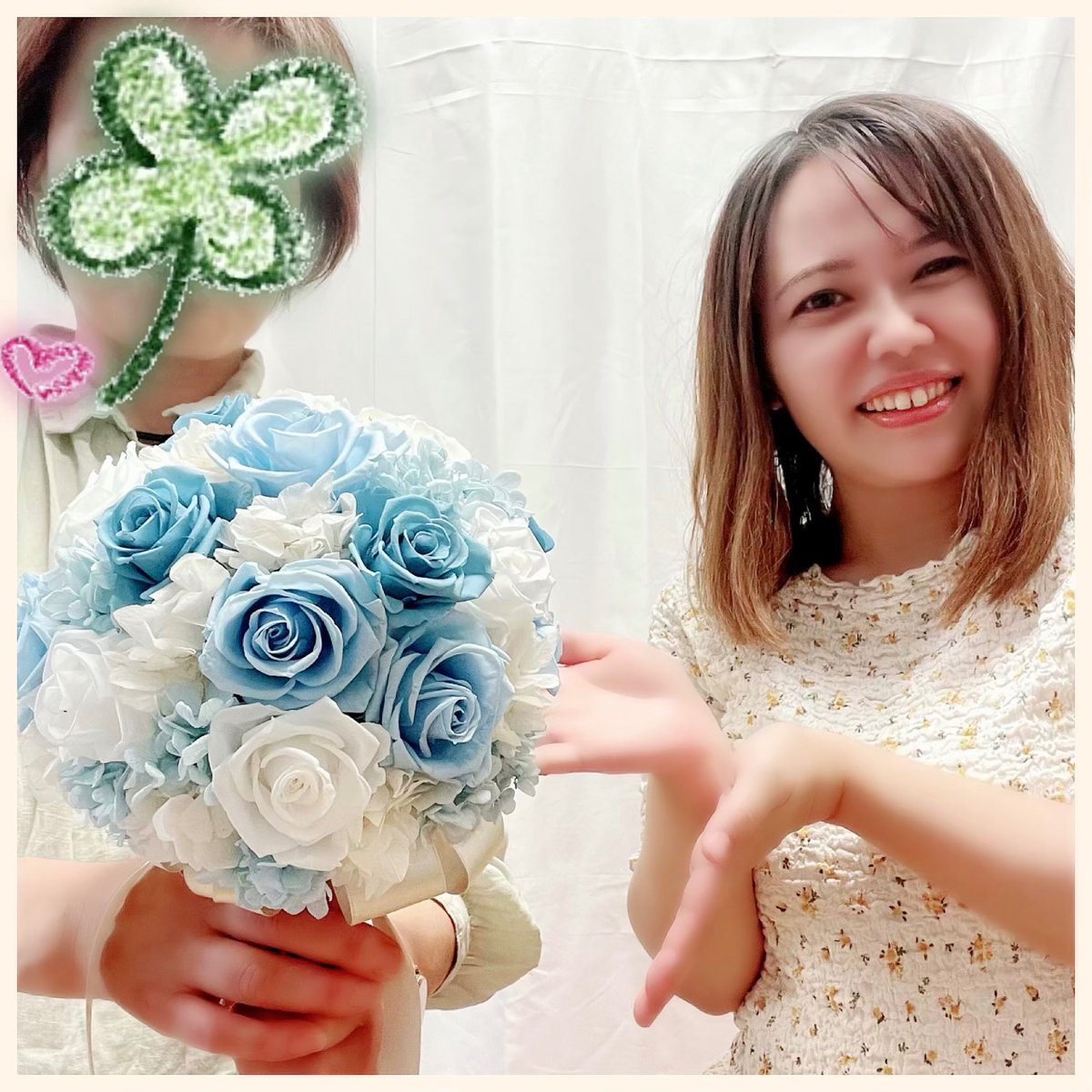 hanaotome01's tweet photo. 【7月8日審査RT①】
私の7/1〜の過去の投稿も含めてRTしてくださると助かります🫶→ @ringohime01 

生徒様の作品紹介🫶
プリザーブドフラワーのラウンドブーケ💙シンデレラカラーでとっても美しいです🥰

#RT拡散希望

#withBouquet  #ミクチャ #ALPHABLANCA https://t.co/ByxB5j5n8G