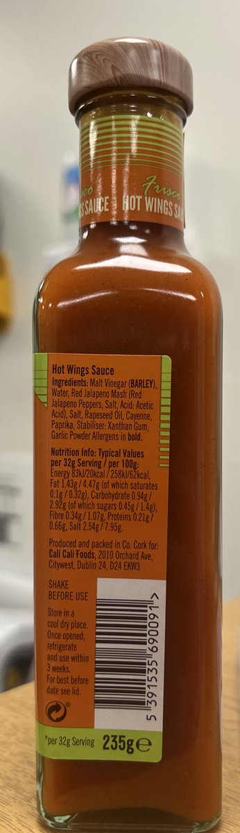 jamanjee4's tweet photo. @CaliCaliFoods hello! Can I double check this is gluten free if it has barley in it? Thanks 😀 https://t.co/tWz6NhPpwc