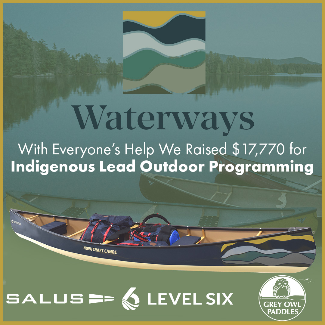 Thank you so much to everyone who bought raffle tickets. Together we raised over $17K for Waterways Recreation Canada!