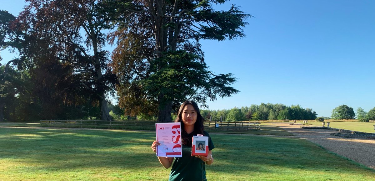 The cherry on the top of our #NationalBoardingWeek was Katrina winning the Junior category of the @BSAboarding’s photography competition for capturing what she loves about boarding life!🌟 She is so excited to use her Polaroid prize this Summer!📸 #iloveboarding @EmbleyHampshire