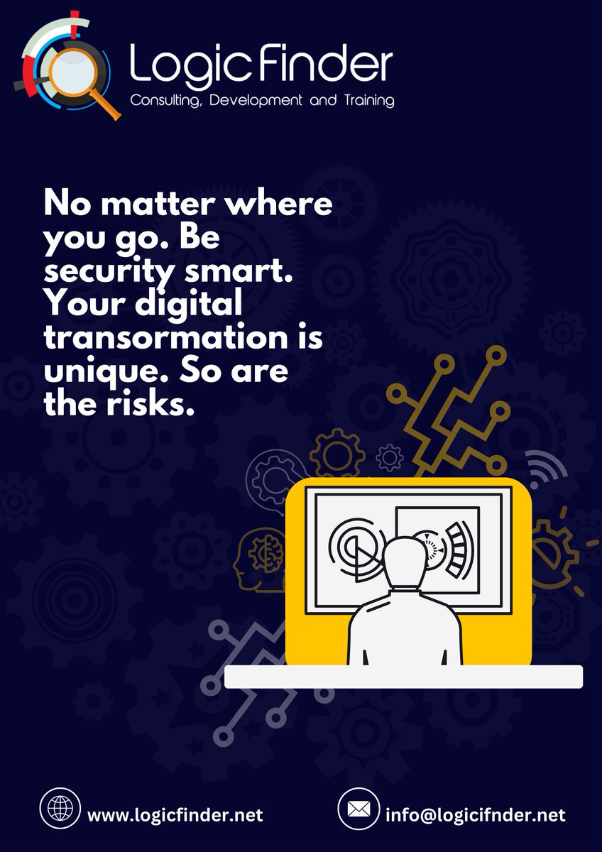 Logic_Finder1's tweet photo. Discover how LogicFinder Protects you from the dangers of cyberspace. LogicFinder is Data security for the modern enterprise.
#data #tech #futuretechnology #AI #cyber #Malware #privacy #DataScience #cybersecurity #ransomware #attack #hacking #information #Criticaldata #cloud https://t.co/qn6rTyBio4