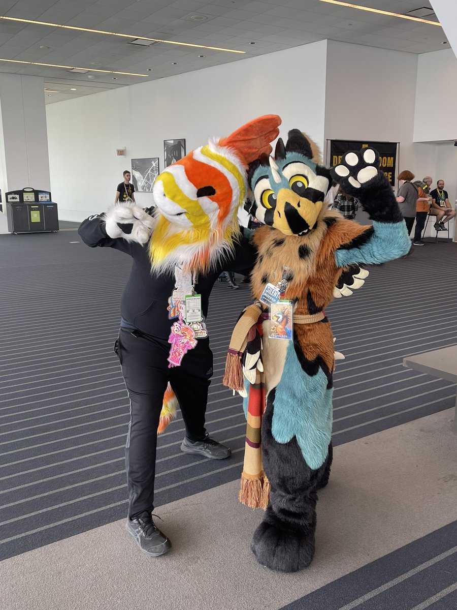 CormieMochi's tweet photo. I found Sniper in both of their forms!! This precious dutch angel dragon makes me so happy and I’m super glad I found the gorgeous bean at AC, it was just magical getting to see them!! ;w;

🐉 @Twilight_Saint
✂️ @ButterscotchBi3
Happy #FursuitFriday! https://t.co/ElIboqu1h2