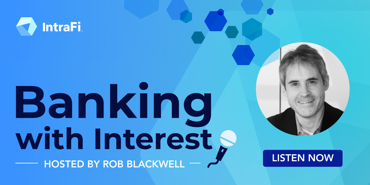 IntraFi's tweet photo. Are you a regular listener of #BankingwithInterest? It’s one of the top #banking #podcasts on the air, and we invite you to check out the most popular episodes (so far) of 2023:
https://t.co/AzWdrjXQkD https://t.co/Rm9TvO7dmE