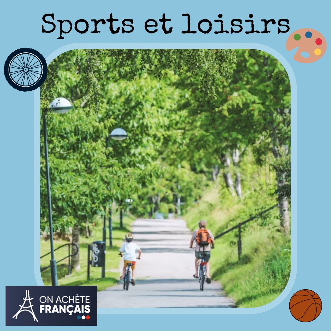 L'été est la période propice pour s'amuser et bouger ! Découvrez nos articles sports et loisirs , le tout Made in France ! 
A retrouver sur notre site On Achète Français : onachetefrancais.fr/88-sports-lois… 
#madeinfrance #onachetefrancais #fabriqueenfrance #loisirs #sports #été