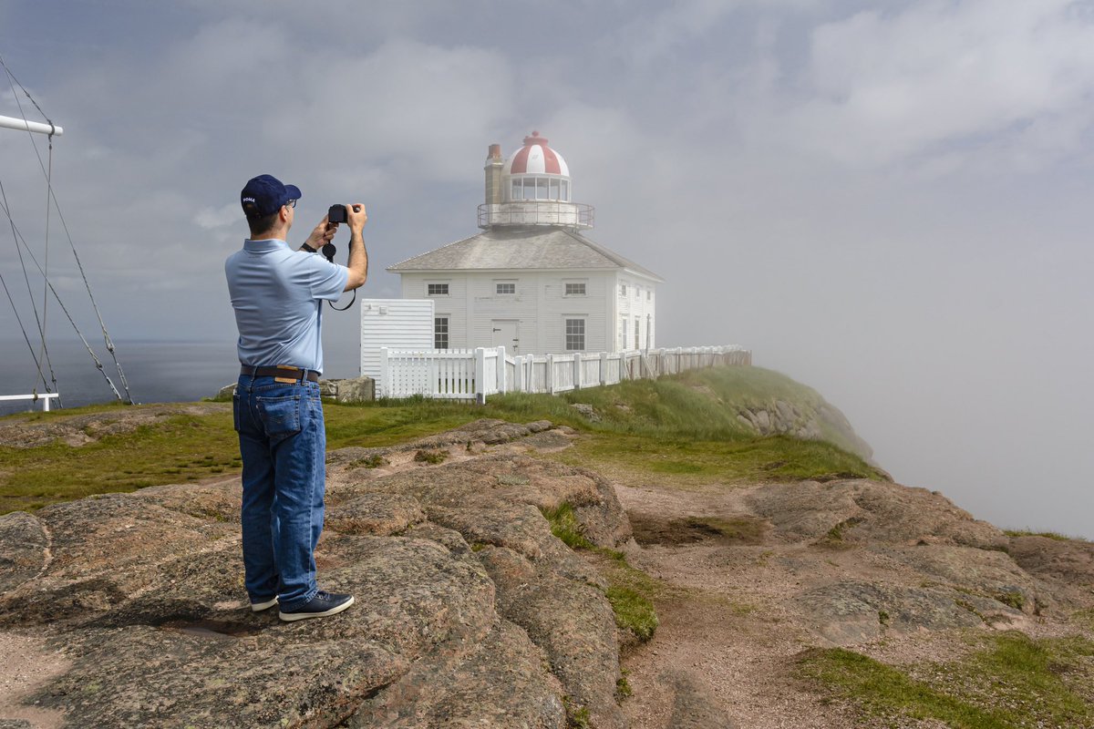 The fog machine was working overtime at Cape Spear during a recent Best of St. John’s photo tour.  Where will a Far East Photography Tour take you in <a href="/LegendaryCoasts/">Legendary Coasts</a> <a href="/NLtweets/">NewfoundlandLabrador</a> #exploreNL #fareastphotographytours