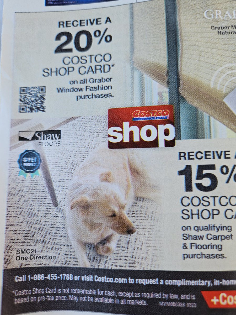 First time disappointed by @Costco 😢 Called the number, #shawfloor came out, gave salesrep our #costco card. No #costcoshopcard This is a #scam and a breakdown between @costco and its #vendor #shawfloors and still shocked that we were taken advantage of. I #donotrecommend