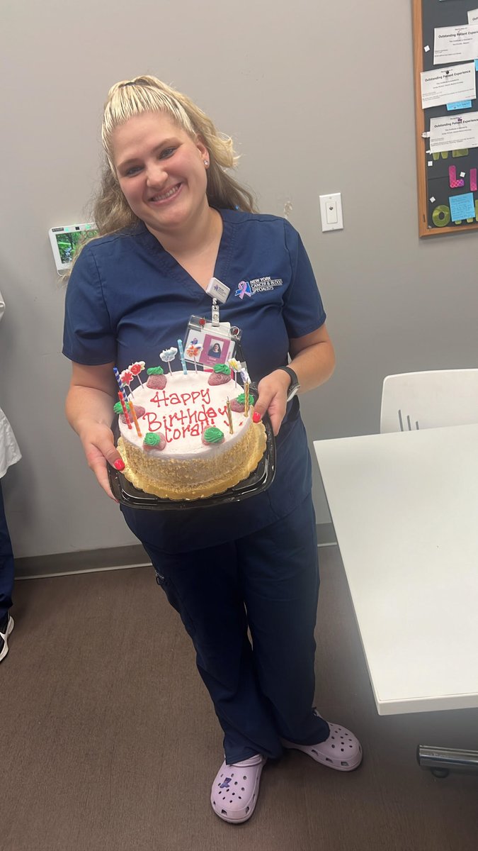NewYorkCancer's tweet photo. Our Babylon office is celebrating a special birthday! π
Please join us in wishing LPN Coral a very Happy Birthday!!
#nycbs #conqueringcancertogether #healthcare #wellness #community https://t.co/2RkBkIviIj