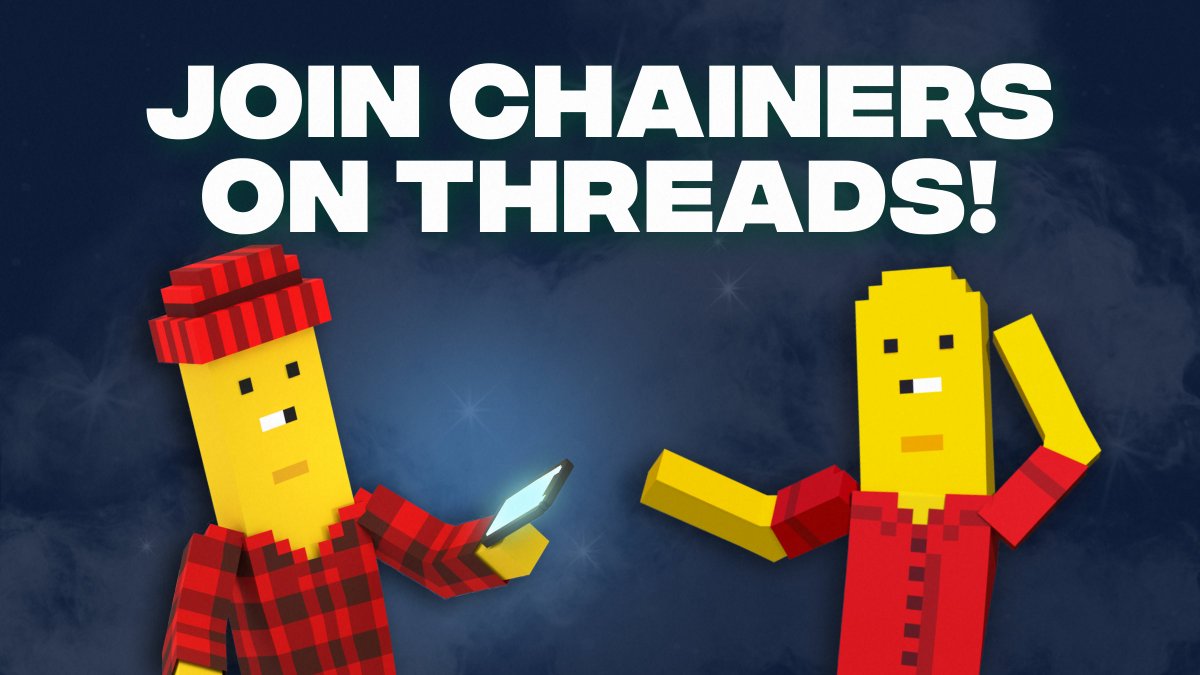 Chainers is now on Threads! 📱🔥

Have you tried the new platform yet? Chainers are already there, so join in! 🫵

Find the link in our Linktree 🔼

What content would you like to see there besides the main one? 🤔👇