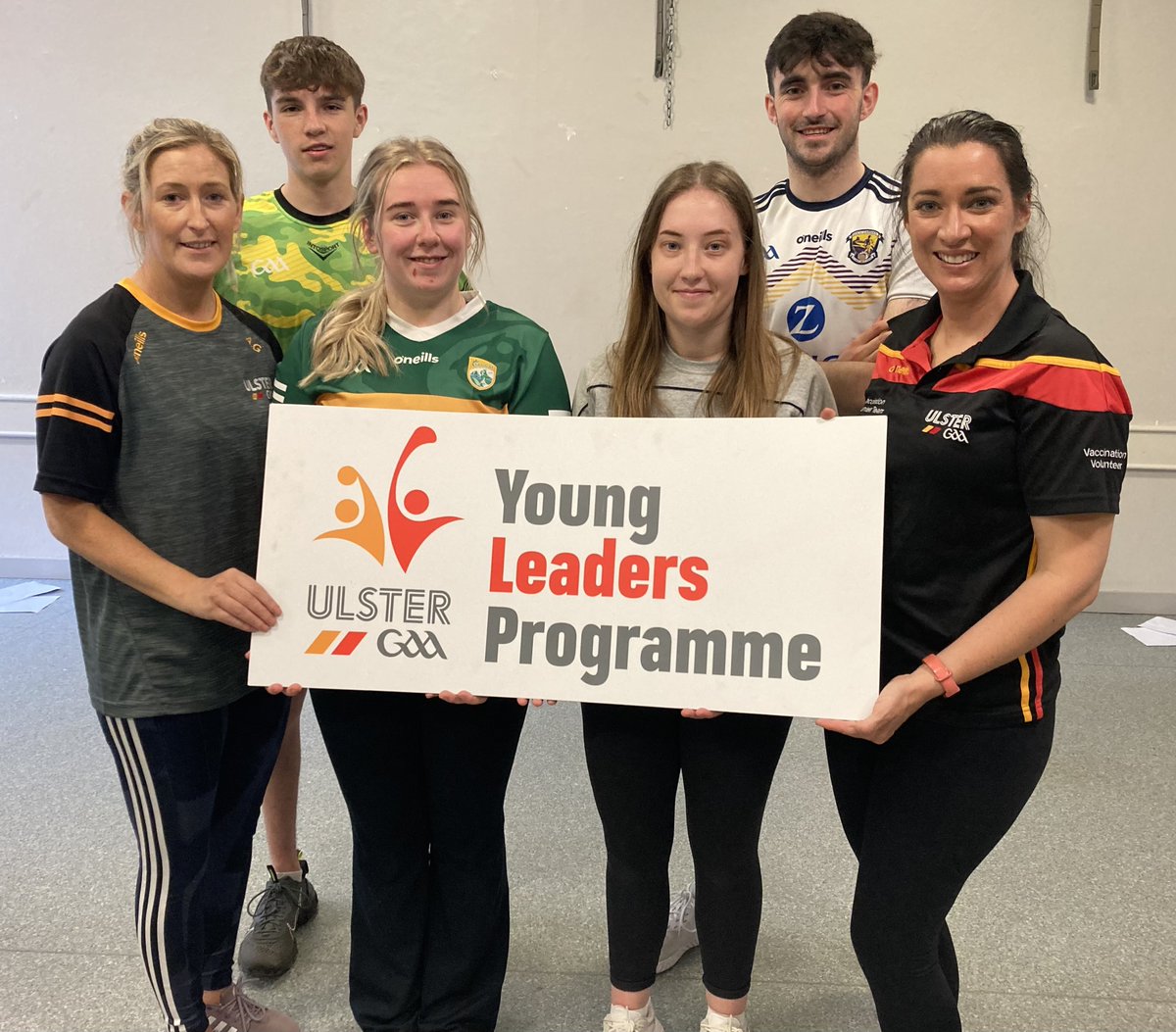 UlsterGAA's tweet photo. Our 50 young Young GAA Leaders this week achieved:
โ
GAA Foundation Coaching Award
โ
GAA Safeguarding Award
โ
GAA for All Certificate
And participated in:
๐GAA Never Cross the Line #GetConsent @NiRibbon
๐Expedition Training @DofE_NI @GaisceAward
๐Wheelchair Hurling game https://t.co/DDJx1eeOlU