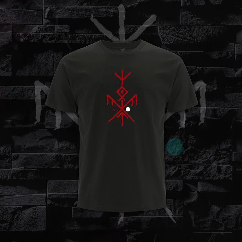 Norseduk's tweet photo. Norsed Odin T-Shirt
Bind Rune tee dedicated to Odin, our spot of colour representing his eye.
Screen printed on a classic fitting soft 100% cotton tee
#norsed #viking #vikinglife #vikingstyle #pagan #runes #heathen #norse #odin #witch #bindrunes #vikingtshirt #vikingclothing https://t.co/ob1ydhRny1