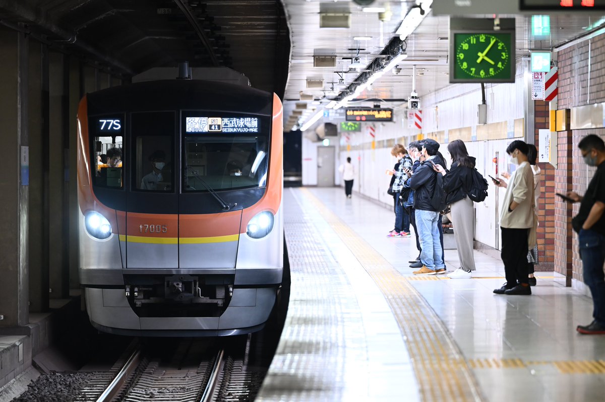 1high_3's tweet photo. 7月7日なので有楽町線の77Sを
ゾロ目運番が好きなので、これからも代走や野球臨で沢山撮っていきたいなと思います https://t.co/u5uP7MTvWX