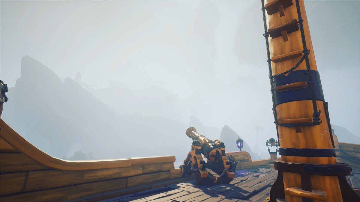 It may not be smoldering, but it still gives off an eeriness that only the Devil’s Roar can provide <a href="/SeaOfThieves/">Sea of Thieves</a> #SotShot