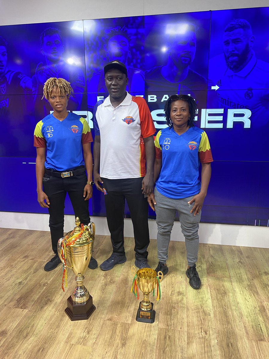 FC_Epiphany's tweet photo. ✈️ OUR MEDIA TOUR CONTINUES

📍 We were at the @mx24gh @originalfm @metrotvgh @originaltvghana and studios to discuss our ‘DOUBLE’ success 🏆🏆 https://t.co/995OpfoIo0