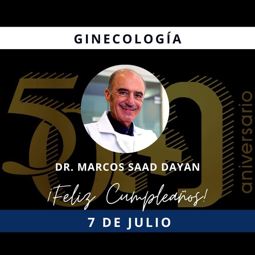 MedicaMocel's tweet photo. ¡Felicitamos al Dr. Marcos Saad Dayan; quien cumple años hoy 7 de julio!
#AsociacionMocel #Felicidades #AngelesMocel #amham https://t.co/LoKxQtSR5v