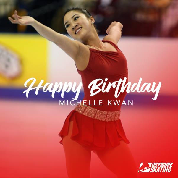 Happy Birthday Michelle Kwan.  Wishing you all the best today and always!
