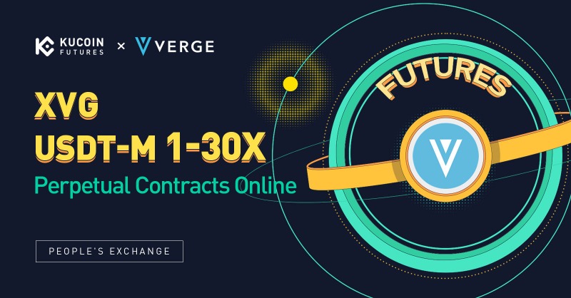 kucoincom's tweet photo. #KuCoin Futures Has Launched USDT Margined XVG Contract