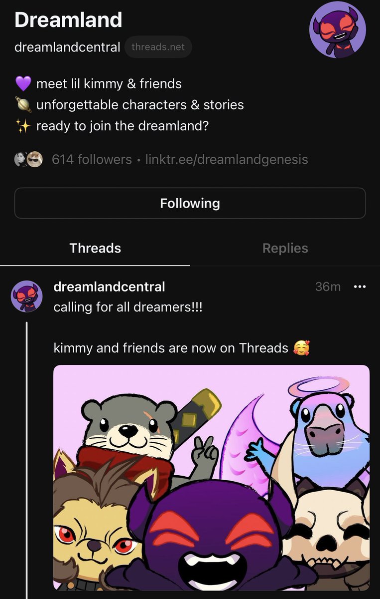 DreamlandGEN's tweet photo. So who’s Threading? 🤝 https://t.co/csEC6wZBJA