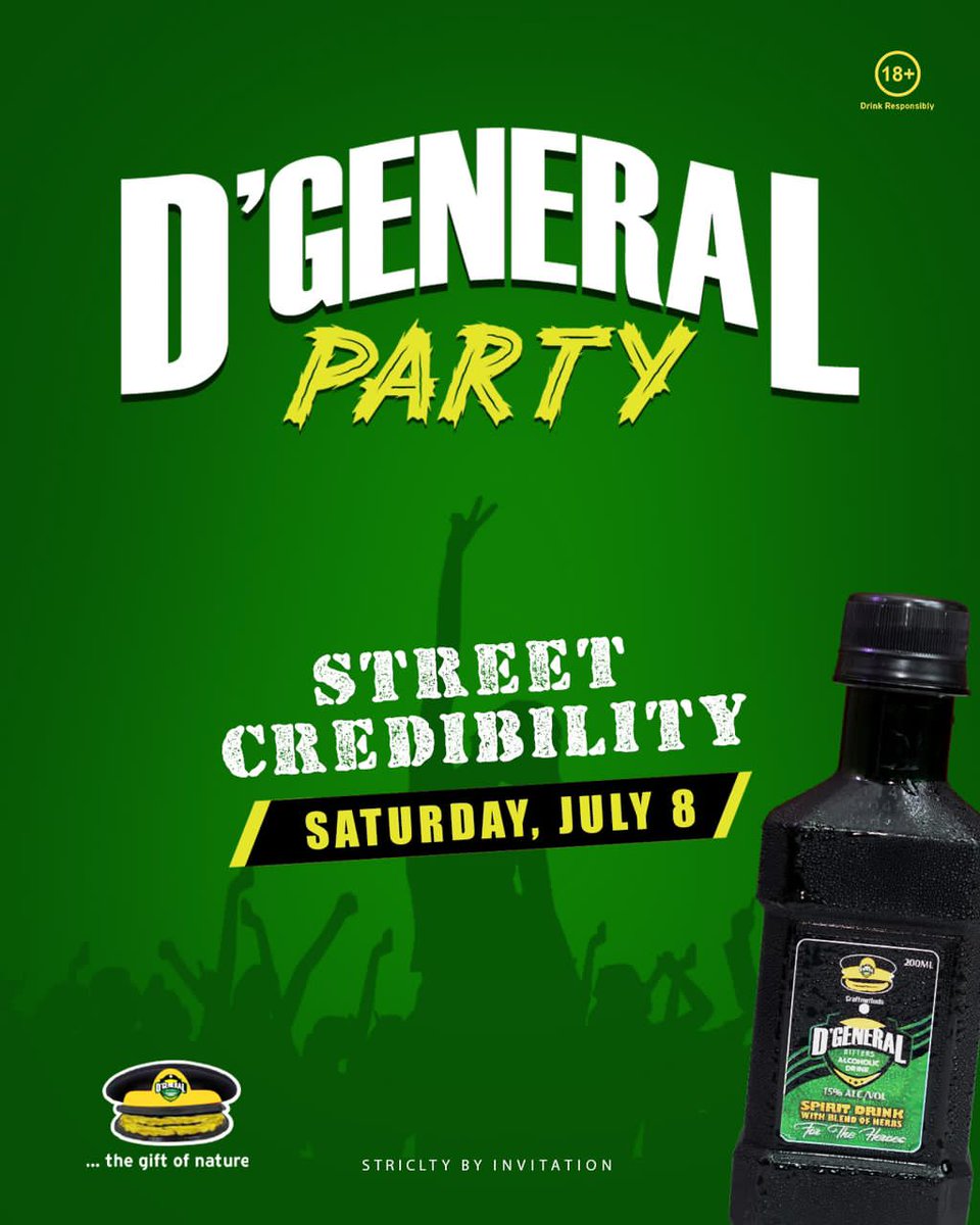 atoke_mide's tweet photo. Come rock the weekend hard at #DGeneralParty
This Saturday is going to be a diff one don't dull it come party hard
The build up anticipating, it's time β€οΈππ―π― https://t.co/ChE5KEXuul