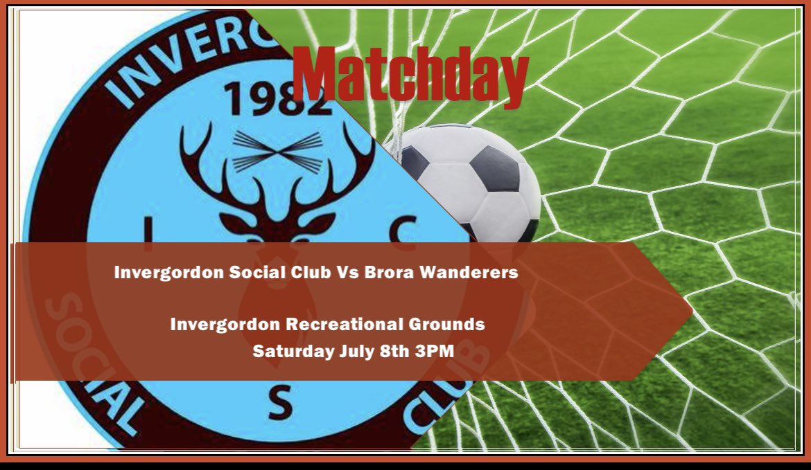 We’re back in league action tomorrow against <a href="/Brora_Wanderers/">Brora Wanderers Football Club</a>.
Kick off 3pm

Mon the Social!