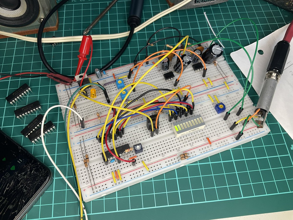 まともに計算してなくても形にはなる！
LM 3916も買ってみよう