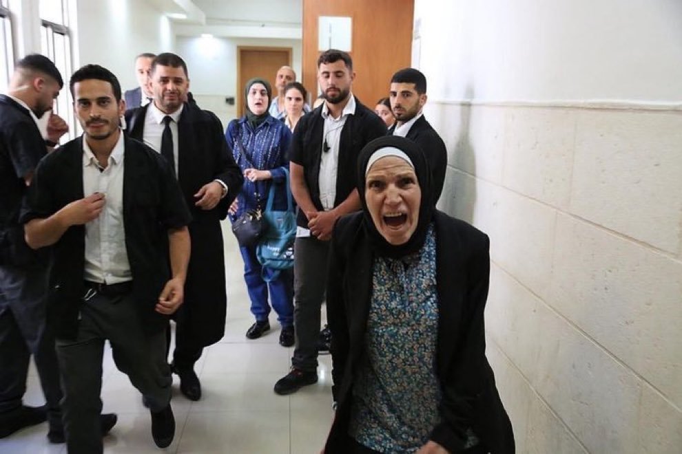 The cruelty

An israeli guard executed an autistic Palestinian named Eyad Hallaq.

The israeli guard shot him in the leg, chased him to a garbage room, then fired 3 more bullets in his chest with an M16.

Eyad's mother screams as the israeli court lets her son's killer walk free
