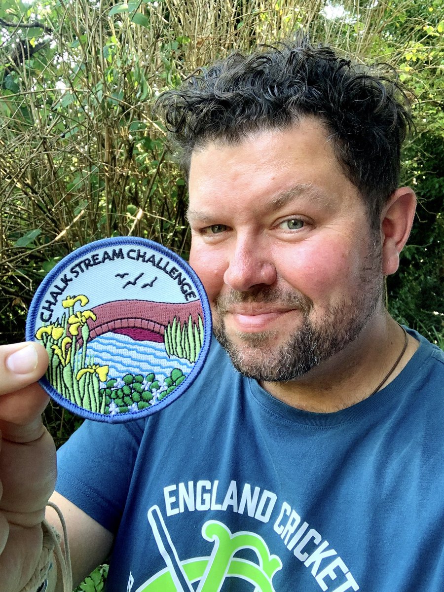 Thank you to the 13th St Albans Brownies for my Chalk Stream challenge badge as a thank you for hosting your #RiverVer talk last month. 

It was great fun and you all asked amazing questions. Our chalk streams may have a future after all. 

#ViveLaVer 💙