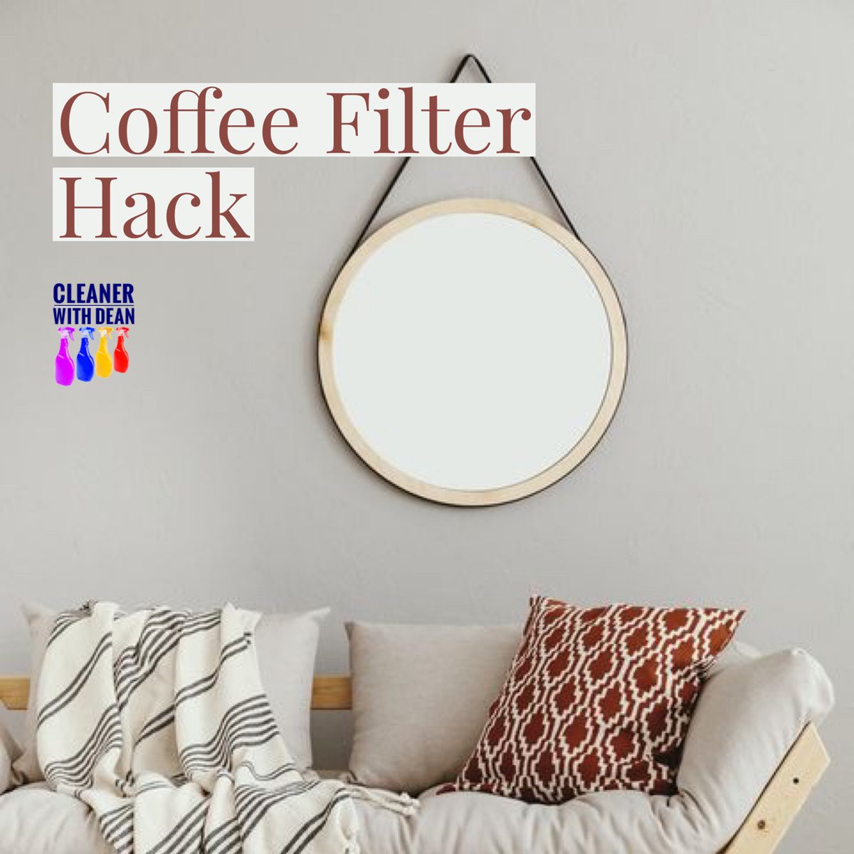 thecleaningdean's tweet photo. Since coffee filters are lint-free, you can swap them out for paper towels to give your mirrors a no-streak shine.

#home #house #clean #tips #tricks #diy #easy #lifehack #coffeefilters https://t.co/Wy3ZCzCGjZ