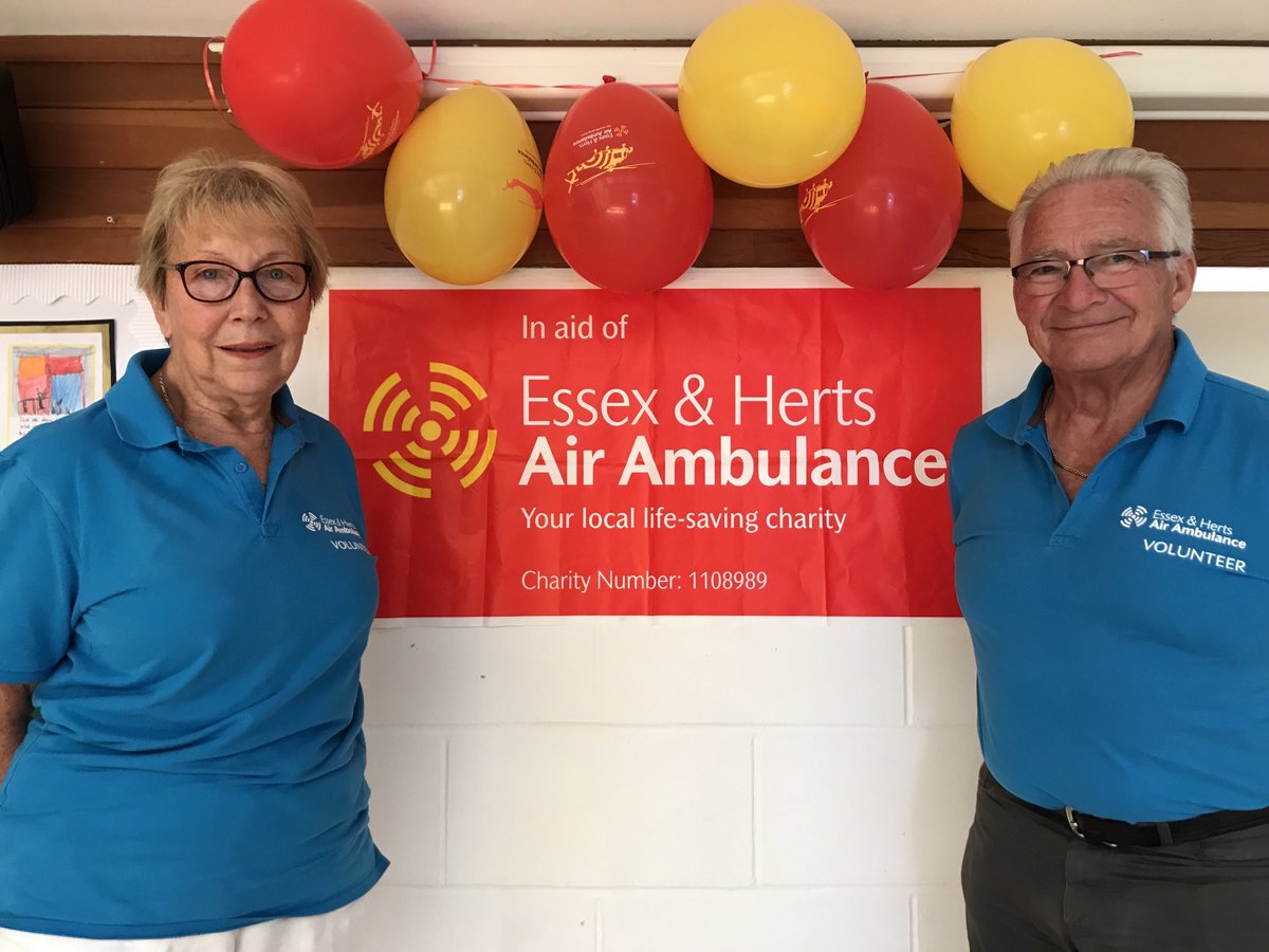 Thank you to the volunteers from Essex and Herts Air Ambulance who visited us today to tell us about those that can help us ⁦<a href="/EHAAT_/">ehaat_</a>⁩ We enjoyed wearing red and yellow as part of our fundraising for the charity ❤️💛❤️💛