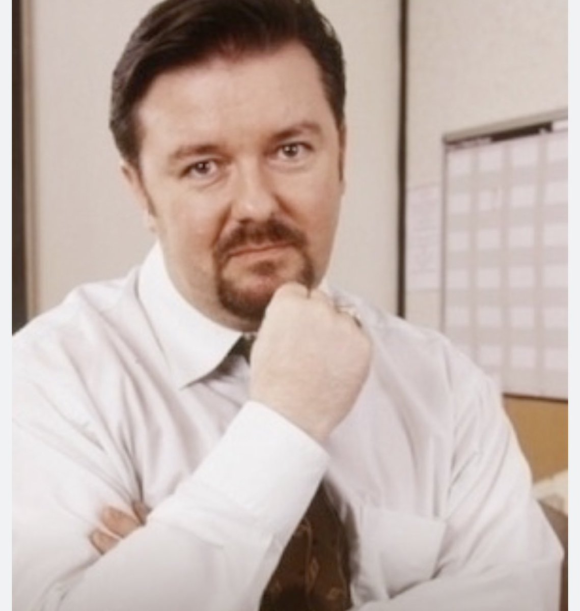Shortynmorty's tweet photo. @rickygervais remind you of anyone!? https://t.co/90qHh9M4Nt