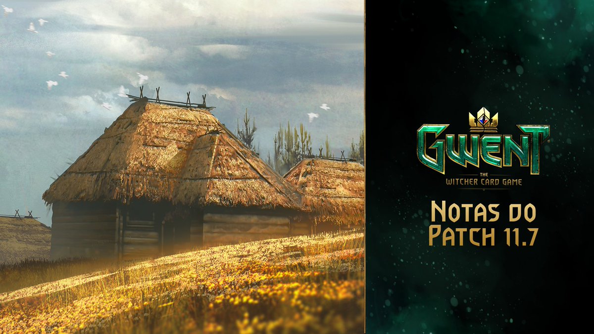A Atualização 11.7 chega amanhã e trará 36 novas cartas!

Confira todas as alterações em gwent.ly/Patch_11.7_PTBR