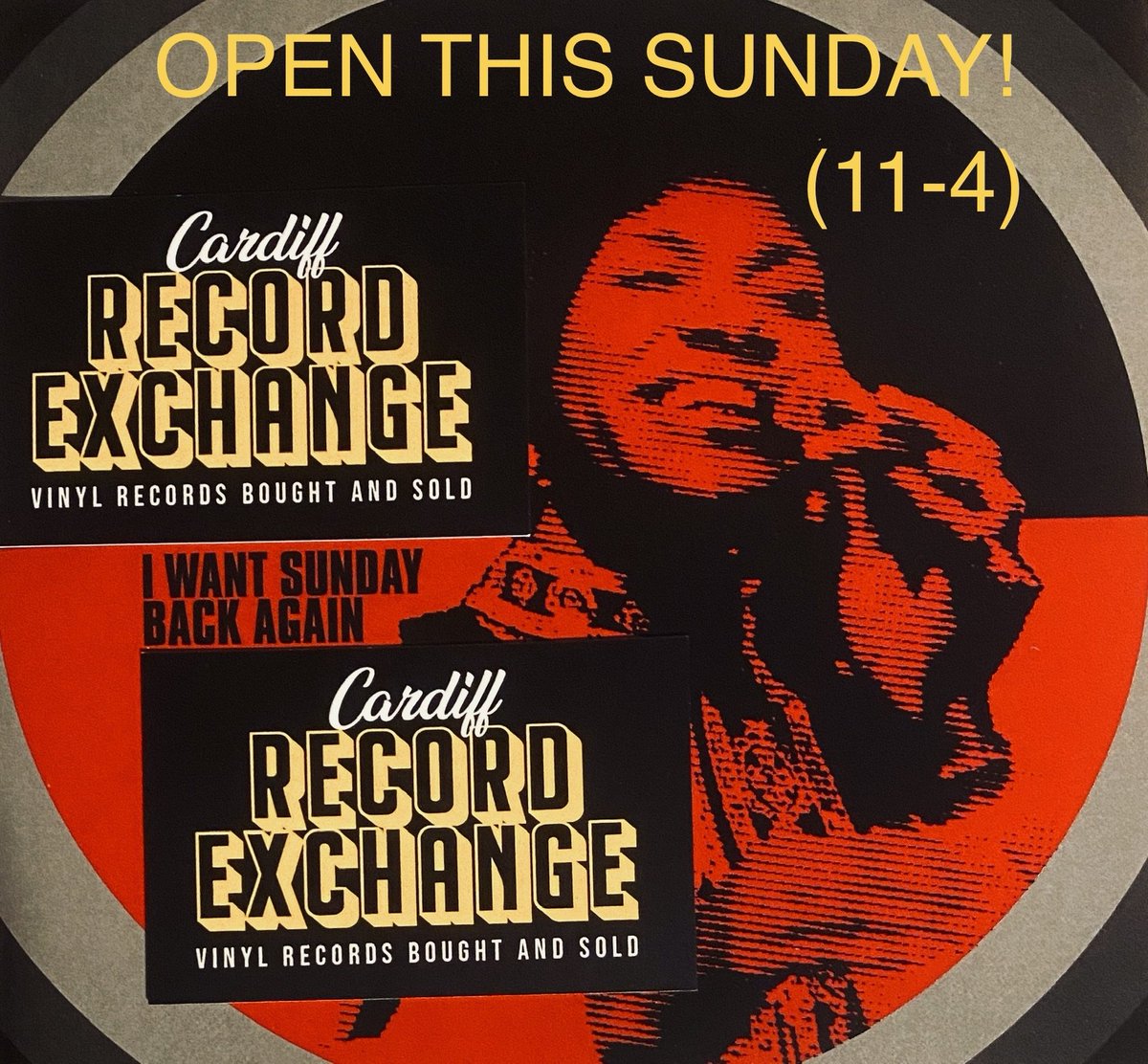 CardiffRecords's tweet photo. Daily reminder, we are OPEN this Sunday, 9th July, 11-4pm!
#cardiffrecords #cardiffrecordexchange
#vinyl #vinylrecords #wales #cymru #rarerecords #cardiff #recordsforsale #records #recordcollecting #recorddigging #cratedigging #indierecordshop #cardiffmusic #cardiff https://t.co/b5EVqOsZmT