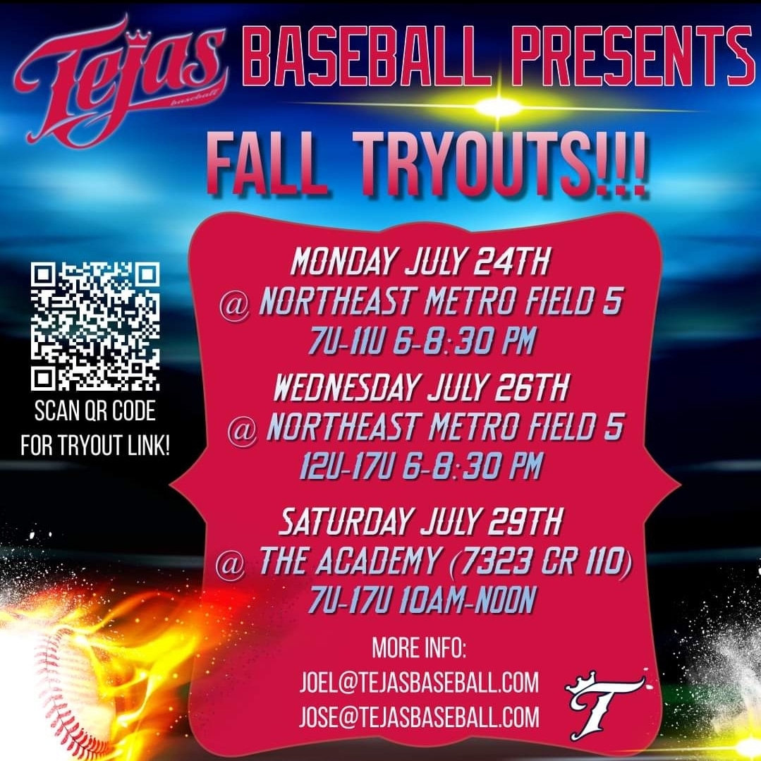tejas_baseball's tweet photo. We are expanding to Killeen! Perfect opportunity to become a part of something great. Awesome coaching staff with plenty of instruction. If you're looking for a place to play, come on out! Round Rock link - https://t.co/lulrlFIShl 
Killeen link - https://t.co/yVIrxQKduY https://t.co/IlWYokCTY0
