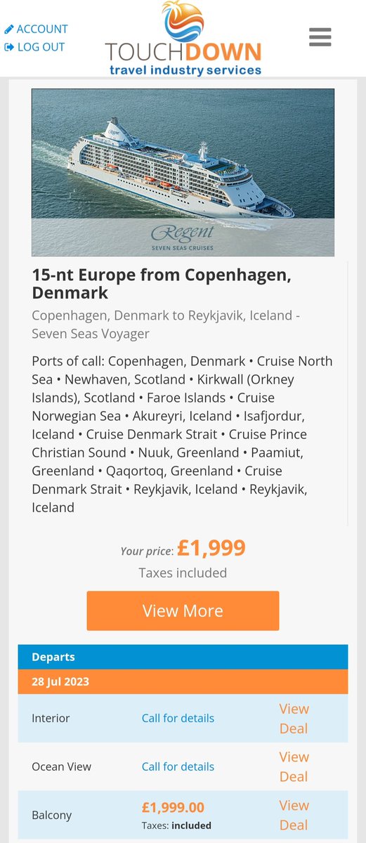 Robbie White (@robbie_white_1) on Twitter photo The #Touchdown deals keep on coming for our lovely #TravelIndustry colleagues...15 nights on Seven Seas Voyager from £1999! #Cruise #ExclusivelyTravelIndustry  touchdown.co.uk/cruises/regent… The #Touchdown deals keep on coming for our lovely #TravelIndustry colleagues...15 nights on Seven Seas Voyager from £1999! #Cruise #ExclusivelyTravelIndustry  touchdown.co.uk/cruises/regent…