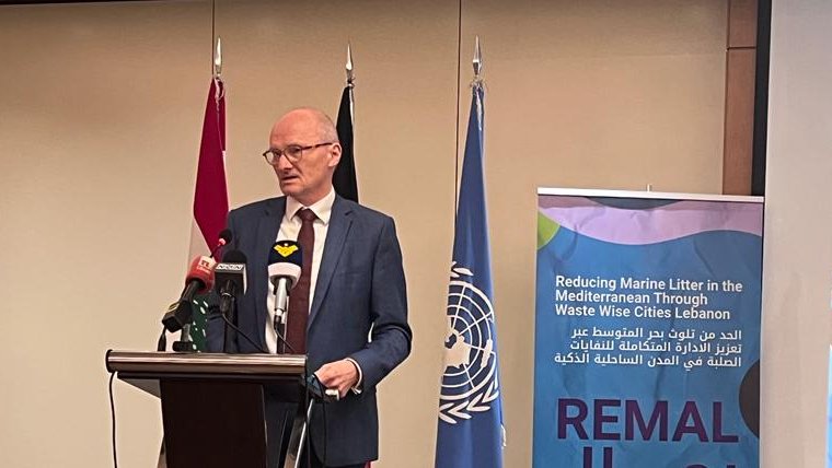 UNHabitatLB's tweet image. Today, @UNHABITAT 🇱🇧 together with HE @nasseryassin, HE Amb Andreas Kindl @GermanEmbBeirut 🇩🇪, @Imran_Riza 🇺🇳and @Wupperinst launched the Reducing Marine Litter in the Mediterranean through Waste Wise Cities Lebanon #ReMaL project that is funded by @BMUV. 

#marinelitter